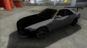 Nissan Skyline R33 Drift para GTA San Andreas miniatura 3