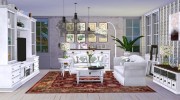 Living Pottery Barn for Sims 4 miniature 1