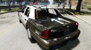 Ford Crown Victoria LAPD [ELS] para GTA 4 miniatura 3