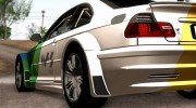 BMW M3 GTR E46 2004 для GTA San Andreas миниатюра 9