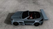 Mercedes-Benz SLR-Mclaren 722 Cabrio Tuned для GTA San Andreas миниатюра 2