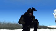 Снайпер отряда Ночной тигр из Варфейс для GTA San Andreas миниатюра 2