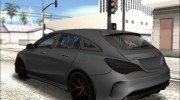 Mercedes-Benz CLA 45 AMG Shooting Brakes Boss для GTA San Andreas миниатюра 3