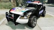 VW Concept T Police для GTA 4 миниатюра 1