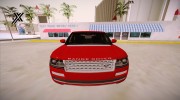 Range Rover Vogue 2014 V1.0 для GTA San Andreas миниатюра 2