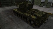 Скин для КВ-5 с камуфляжем for World Of Tanks miniature 3