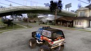 Chevrolet Blazer K5 Monster Skin 3 для GTA San Andreas миниатюра 3