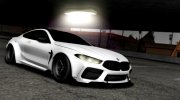 BMW M8 Competition para GTA San Andreas miniatura 1