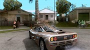 Mclaren F1 road version 1997 (v1.0.0) для GTA San Andreas миниатюра 3