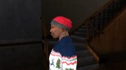 Winter Skully Hat for CJ для GTA San Andreas миниатюра 3