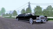 Lincoln Town Car Eagle 86 для GTA San Andreas миниатюра 4