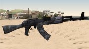 Warface AK-103 Urban para GTA San Andreas miniatura 1