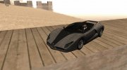 GTA V Grotti Cheetah (IVF) для GTA San Andreas миниатюра 1