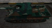 Французкий синеватый скин для Lorraine 155 mle. 51 для World Of Tanks миниатюра 2