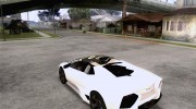 Lamborghini Reventon Roadster для GTA San Andreas миниатюра 3