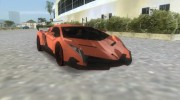 2013 Lamborghini Veneno para GTA Vice City miniatura 1