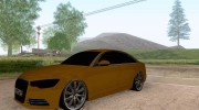 Audi A6 (C7) для GTA San Andreas миниатюра 1