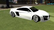 Audi R8 LQ для GTA San Andreas миниатюра 2