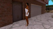 Low Poly Woman для GTA San Andreas миниатюра 2