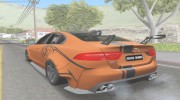 2017 Jaguar XE SV Project 8 para GTA San Andreas miniatura 3