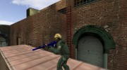 Blue Camo M4 for Counter Strike 1.6 miniature 5
