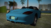 Porsche Boxter S 2010 для GTA Vice City миниатюра 3