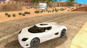 Koenigsegg CCRT для GTA San Andreas миниатюра 1