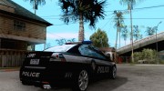 Pontiac G8 Police for GTA San Andreas miniature 4