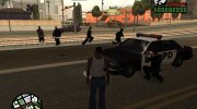 Полицейские преследуют всех - Police Assistance v2.1 for GTA San Andreas miniature 1