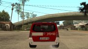 Nissan Pathfinder Пожарная служба para GTA San Andreas miniatura 3