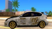 Subaru 4WD 2008 для GTA San Andreas миниатюра 2