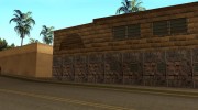 Новые текстуры спортзала на Грув стрит para GTA San Andreas miniatura 4