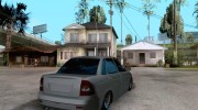 Lada Priora Low для GTA San Andreas миниатюра 4