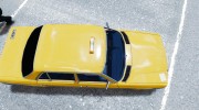 Mercedes-Benz 230 E Taxi для GTA 4 миниатюра 9