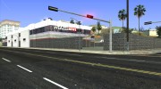 Здание WEAZEL News вместо Interglobal Television для GTA San Andreas миниатюра 1