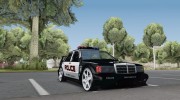 Mercedes-Benz 190E Evolution Police para GTA San Andreas miniatura 1