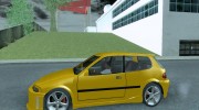 Honda Civic SiR II Tuned para GTA San Andreas miniatura 5