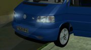 Volkswagen Caravelle T4 для GTA San Andreas миниатюра 4