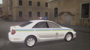 Toyota  Camry 2004 Милиция Украины для GTA San Andreas миниатюра 2
