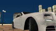 Rolls-Royce Dawn 2019 Low Poly для GTA San Andreas миниатюра 3