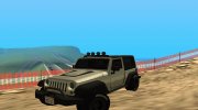 Jeep Wrangler Lowpoly for GTA San Andreas miniature 1