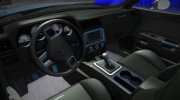 Dodge Challenger SRT для GTA San Andreas миниатюра 7