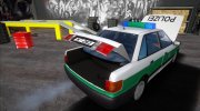 Audi 80 B3 - Polizei (Полиция) para GTA San Andreas miniatura 6