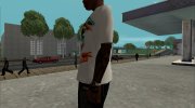 Футболка группы kunteynir Основа para GTA San Andreas miniatura 4