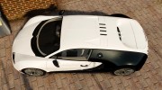 Bugatti Veyron 16.4 Super Sport 2011 PUR BLANC [EPM] для GTA 4 миниатюра 3