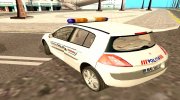 Renault Megane Politia Romana para GTA San Andreas miniatura 4