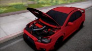 Mitsubishi Lancer Evolution FQ-400 V2 para GTA San Andreas miniatura 8