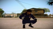 Полиция РФ в зимней форме V1 para GTA San Andreas miniatura 5