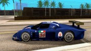 Maserati MC 12 GTrace для GTA San Andreas миниатюра 2