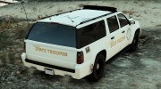 Los Santos State Trooper SUV Arjent para GTA 5 miniatura 4